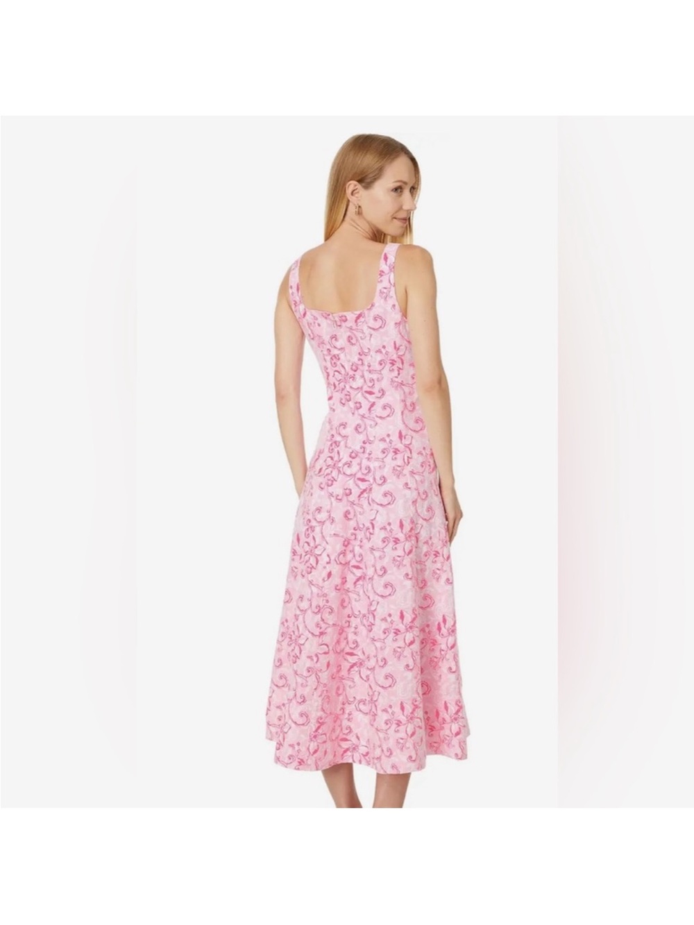 Lilly Pulitzer Women's Dresses Lilly Pulitzer Calina Linen Midi Dress - Picture 2 of 4